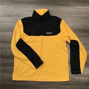 Yellow & Black Fleece Size: Small